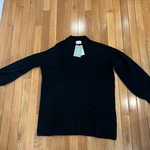 H&M black sweater / tunic, NWT, size S